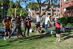 Prof and Students